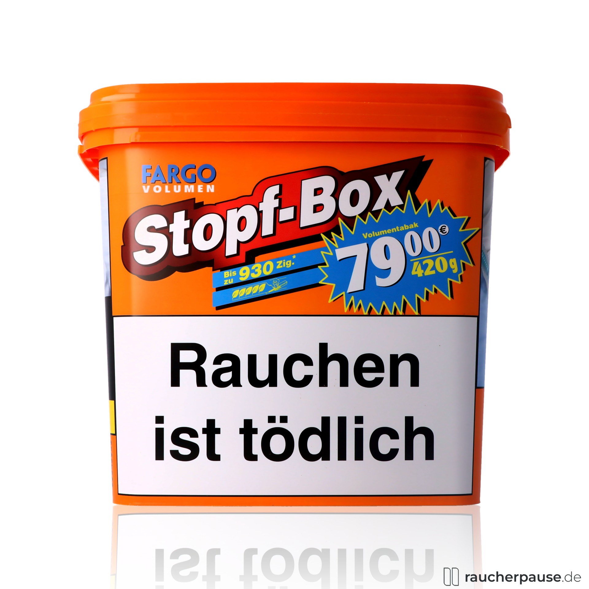 Fargo Volumentabak 420g | Stopftabak Eimer