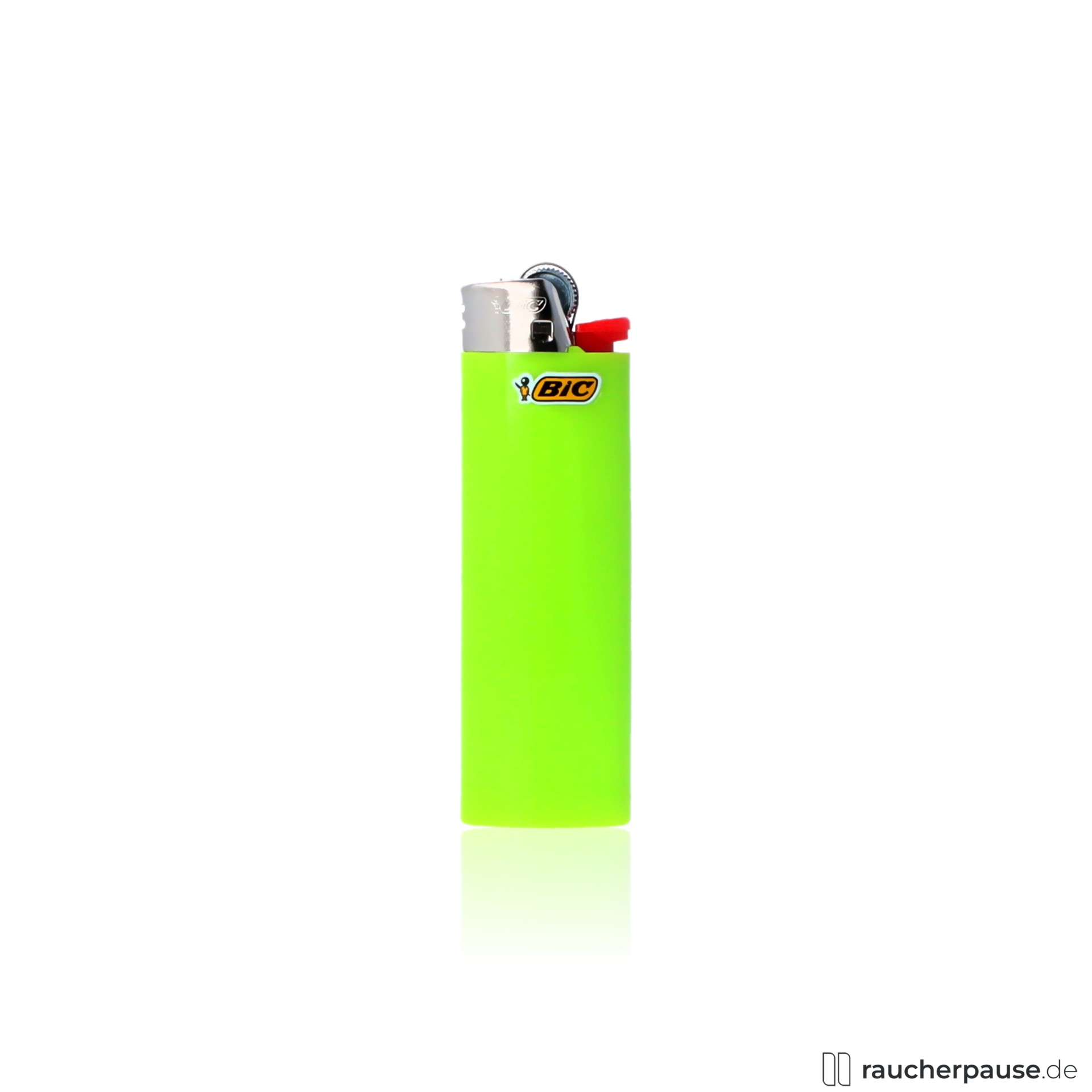 BIC Maxi Reibrad Feuerzeug | Einweg Softflame | Robuster Kunststoff | Farbe nicht wählbar