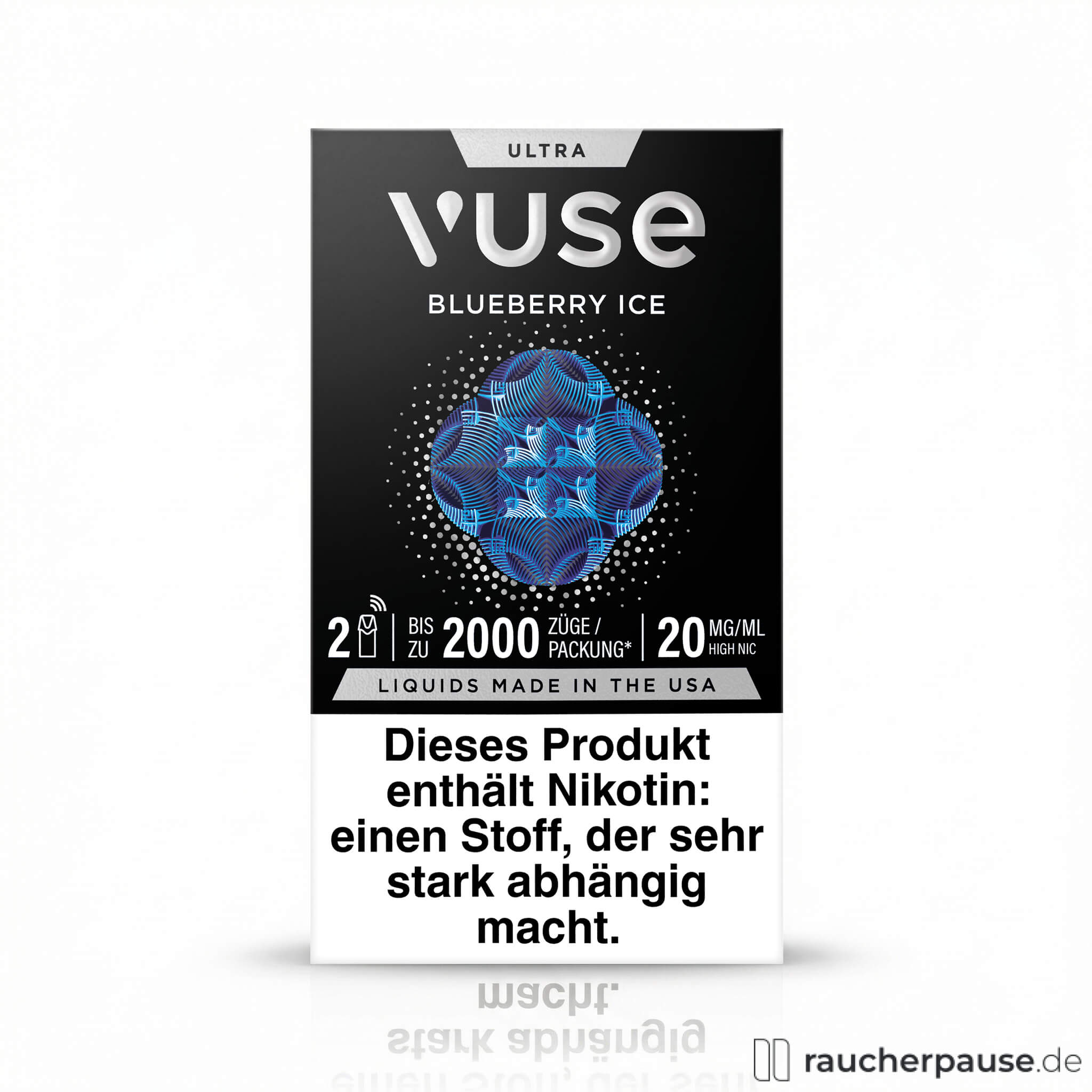 Vuse ULTRA Blueberry Ice Pods online kaufen | 20mg/ml Vuse ULTRA Blueberry Ice Pods online kaufen | 20mg/ml