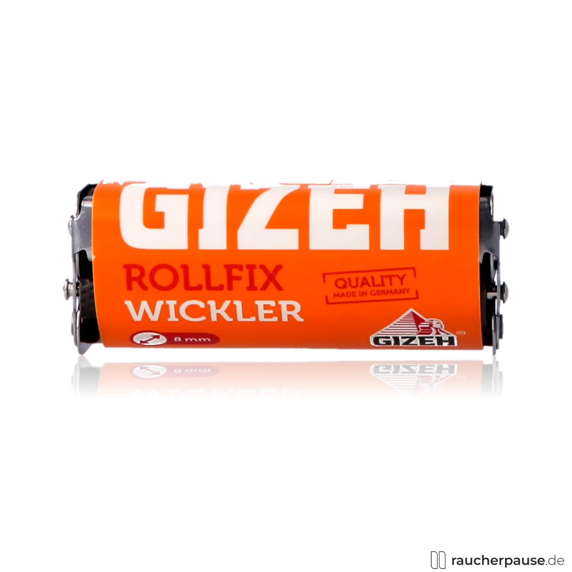 Gizeh Rollfix Wickler Metall | Drehmaschine für Zigaretten | Für 70mm Blättchen & 8mm Filter