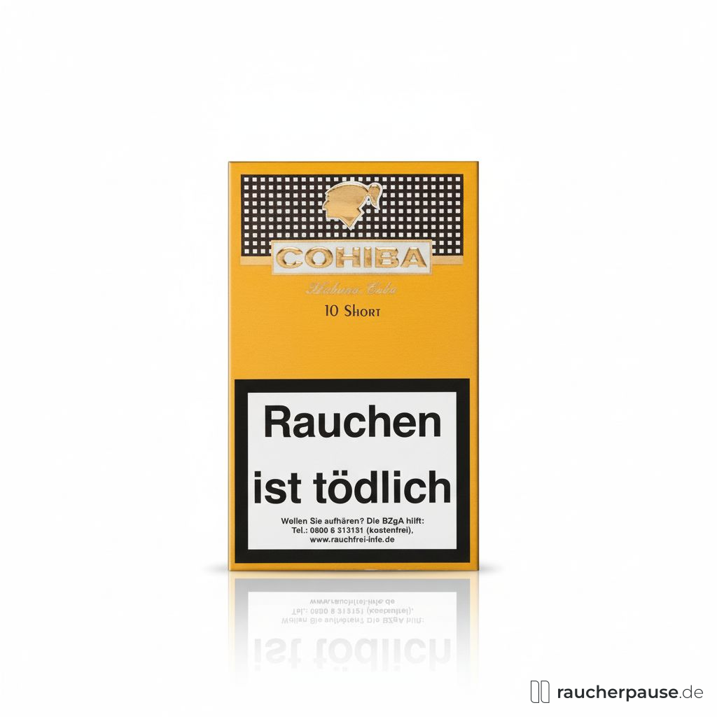 Cohiba Short Zigarillos | 10er Pack | 100% kubanischer Tabak | 10-20 Min. Genuss Cohiba Short Zigarillos | 10er Pack | 100% kubanischer Tabak | 10-20 Min. Genuss