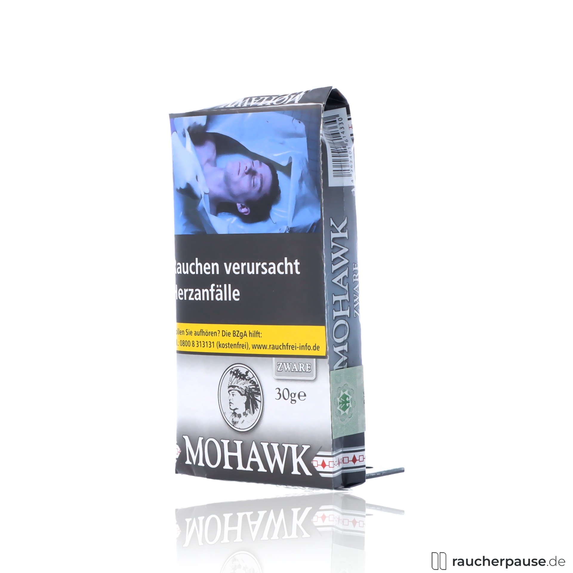 mohawk zware shag tabak 30g feinschnitt kraeftig wuerzig , packshot vorderseite