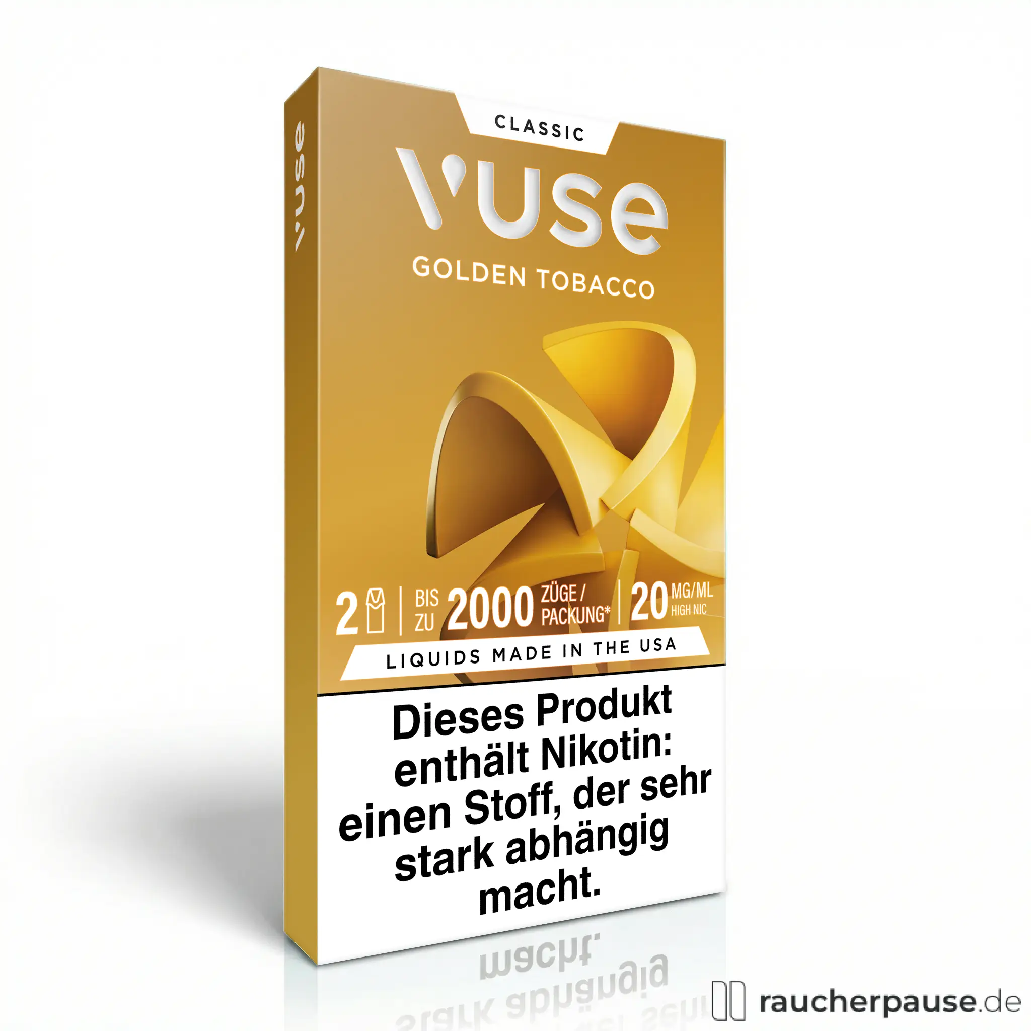 Vuse Pods 2er Golden Tobacco online kaufen Vuse Pods 2er Golden Tobacco online kaufen