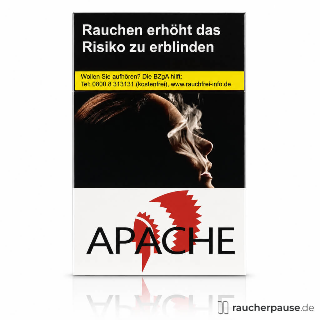 APACHE Zigaretten | 20 Stk. pro Packung | Intensiv-würziger American Blend