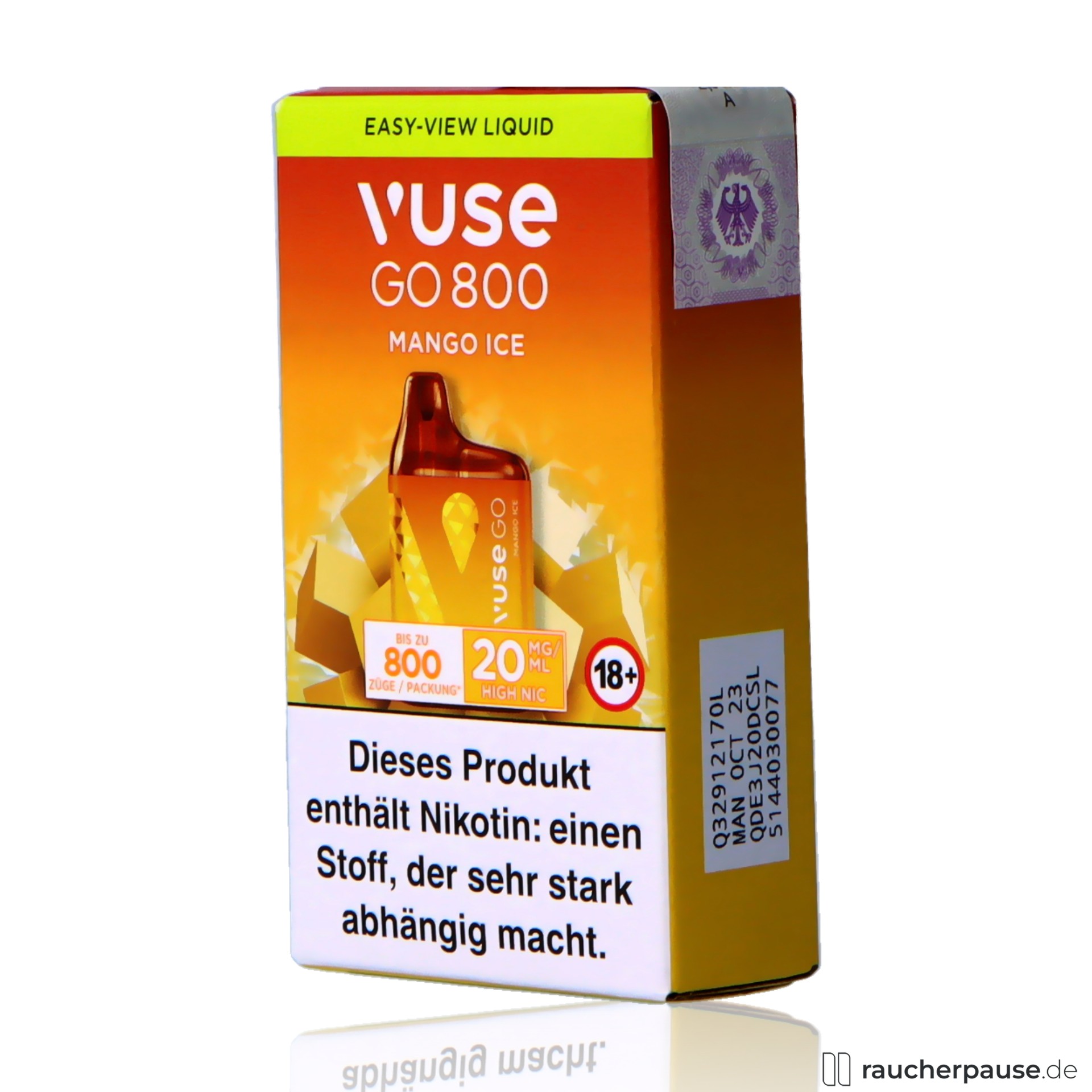 Vuse Go Box Mango Ice kaufen tropischer Dampfgenuss Vuse Go Box Mango Ice kaufen tropischer Dampfgenuss