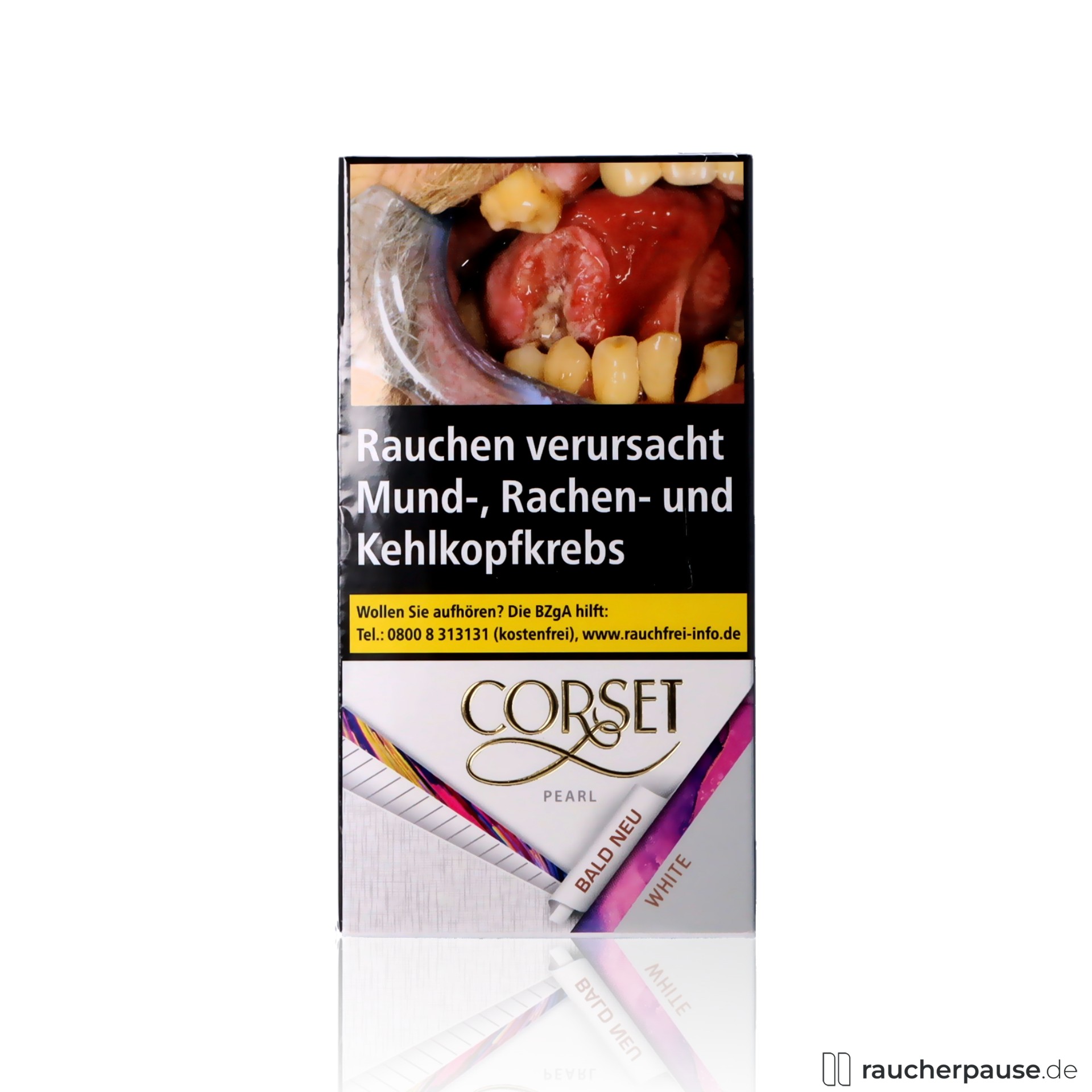Corset Pearl Slim Zigaretten | 20 Stk. pro Packung | Superslim Design & American Blend Aroma