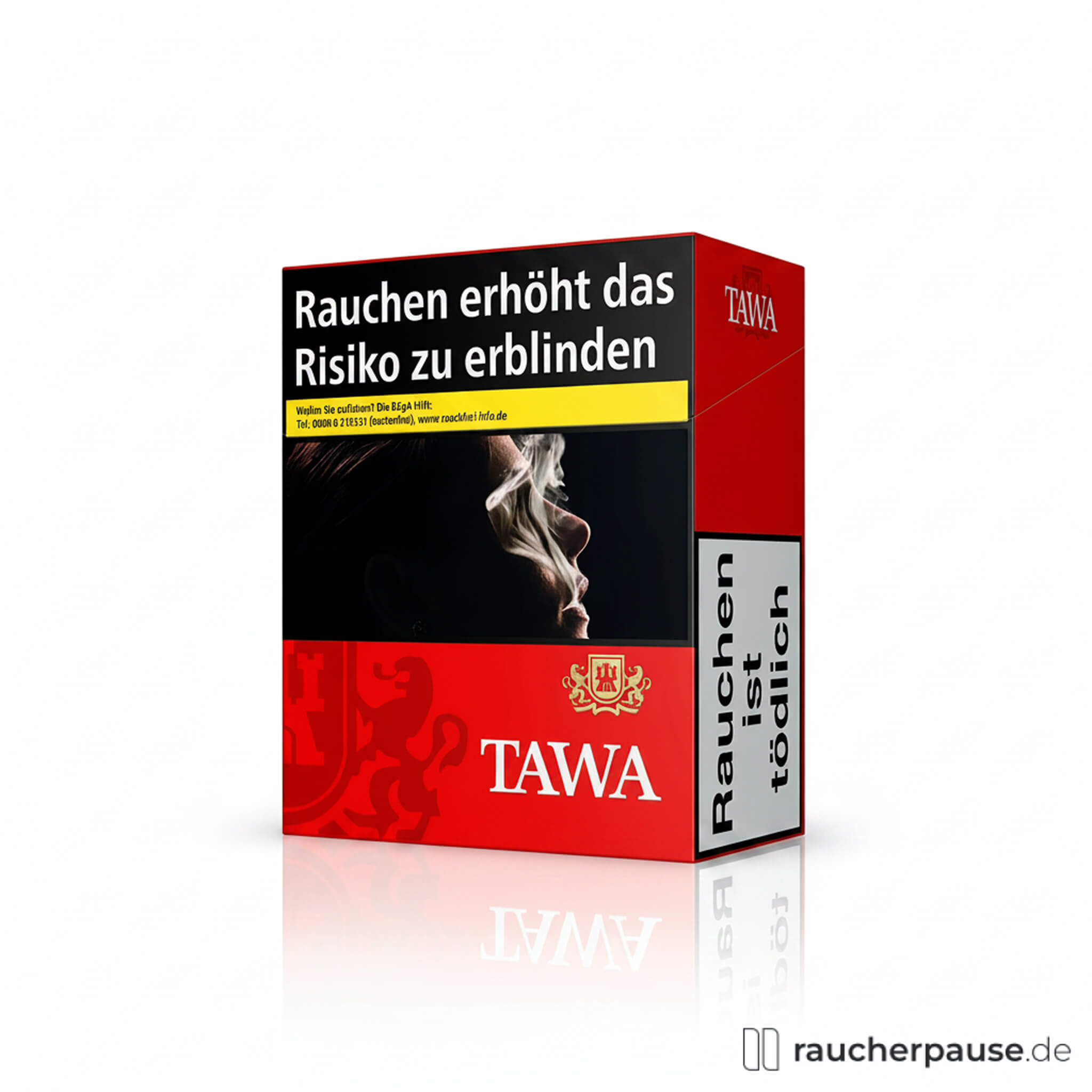 Tawa Red 5XL Zigaretten | 50 Stk. pro Packung | Intensiv-würziges Aroma