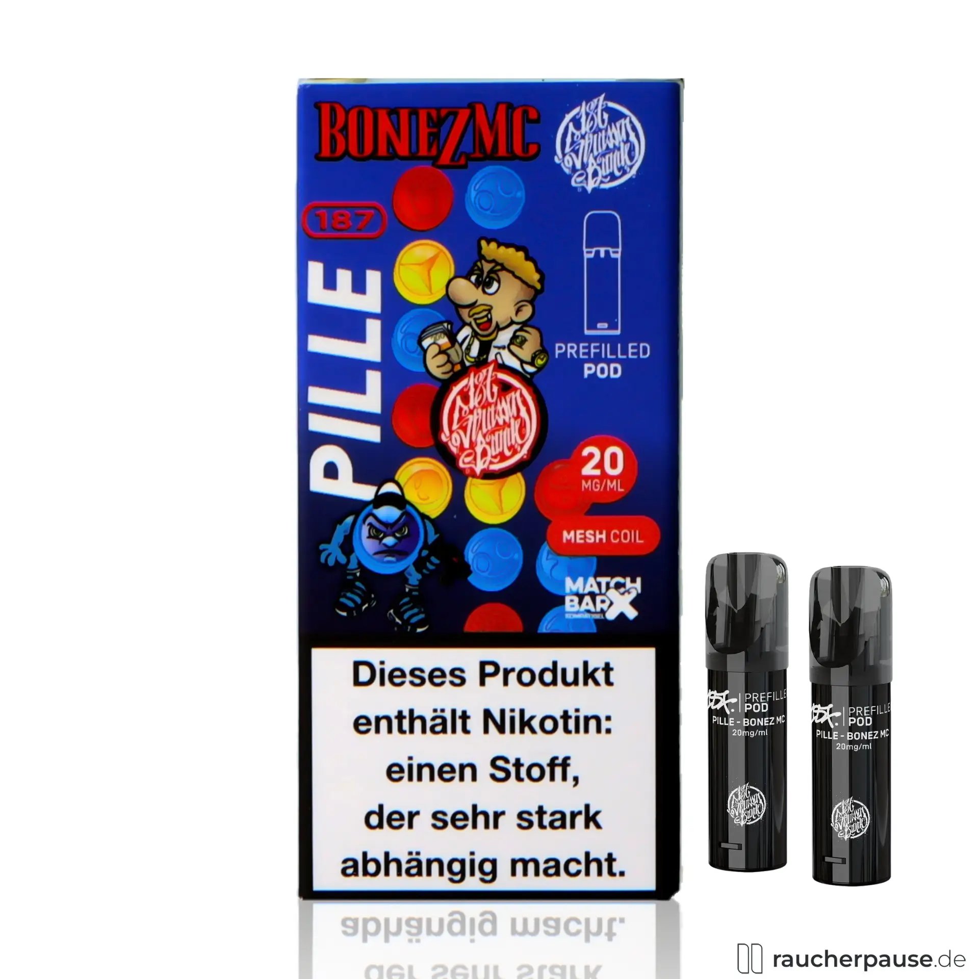 187 Strassenbande Pods: Fruchtmix & 20mg Nikotin kaufen 187 Strassenbande Pods: Fruchtmix & 20mg Nikotin kaufen