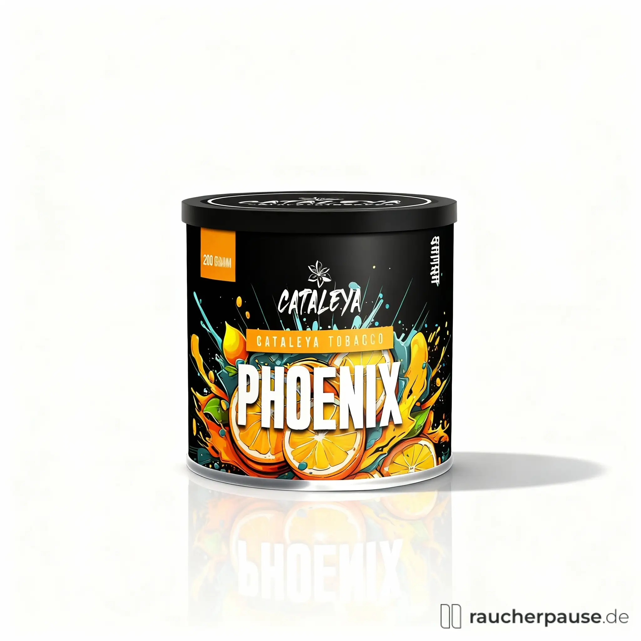 Cataleya Phoenix Shisha Tabak 200g | Intensiver Orangen-Geschmack | Virginia Tabak | Made in Germany