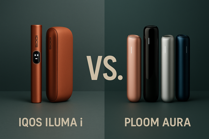 IQOS Iluma i vs. Ploom Aura Tabakerhitzer Vergleich