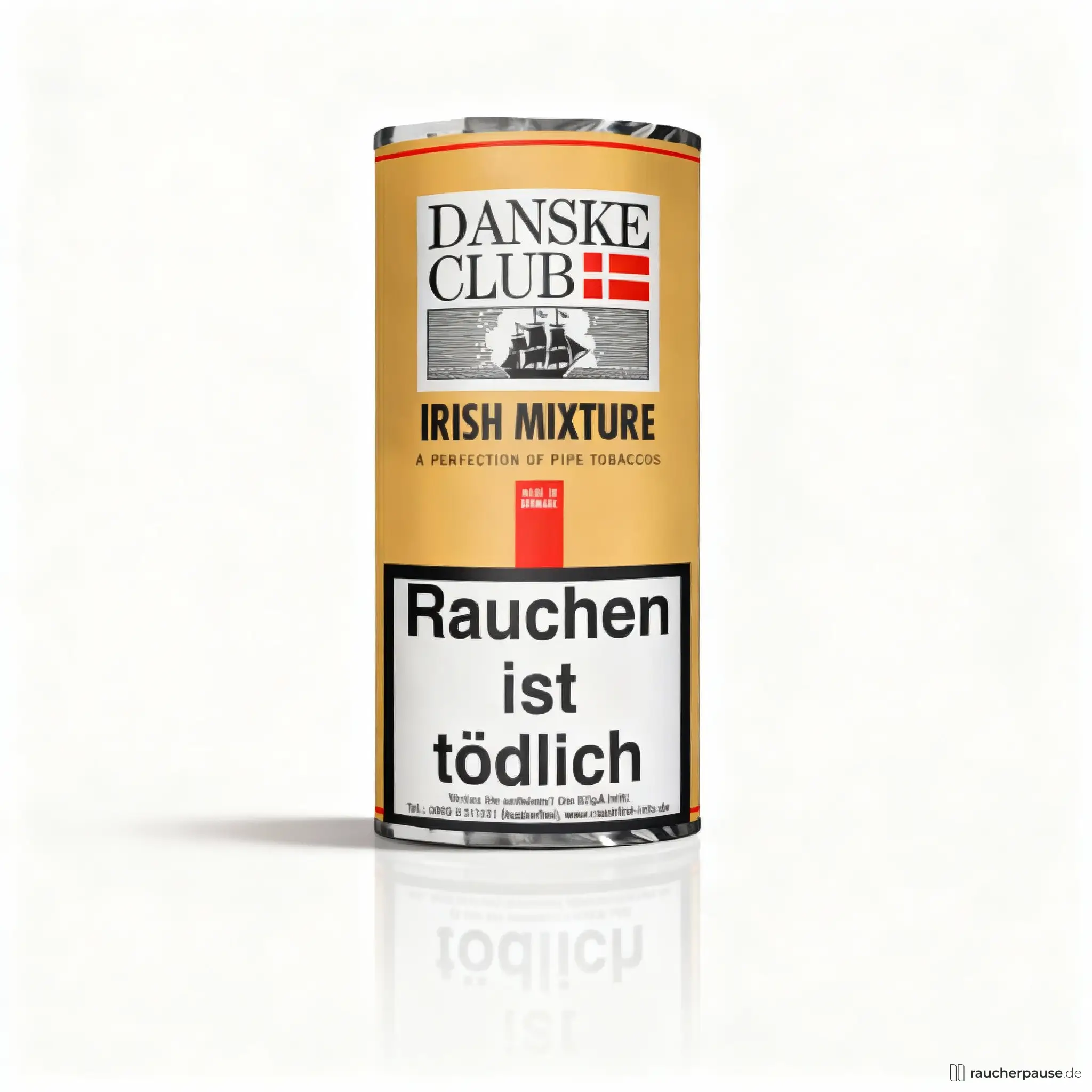 Danske Club Irish Mixture Pfeifentabak | 50g Pouch | Nussig-Waldhonig Aroma
