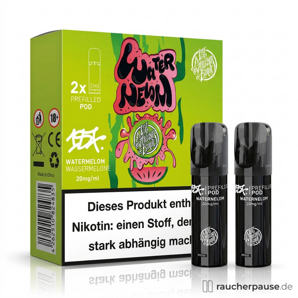 187 Strassenbande Pods | Waternelom | 20mg/ml Nikotin