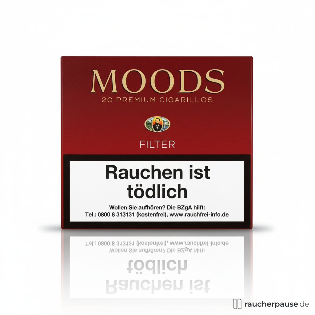 Dannemann Moods Cigarillos | 20er Pack | Vanille & Frucht | Sumatra-Deckblatt Dannemann Moods Cigarillos | 20er Pack | Vanille & Frucht | Sumatra-Deckblatt