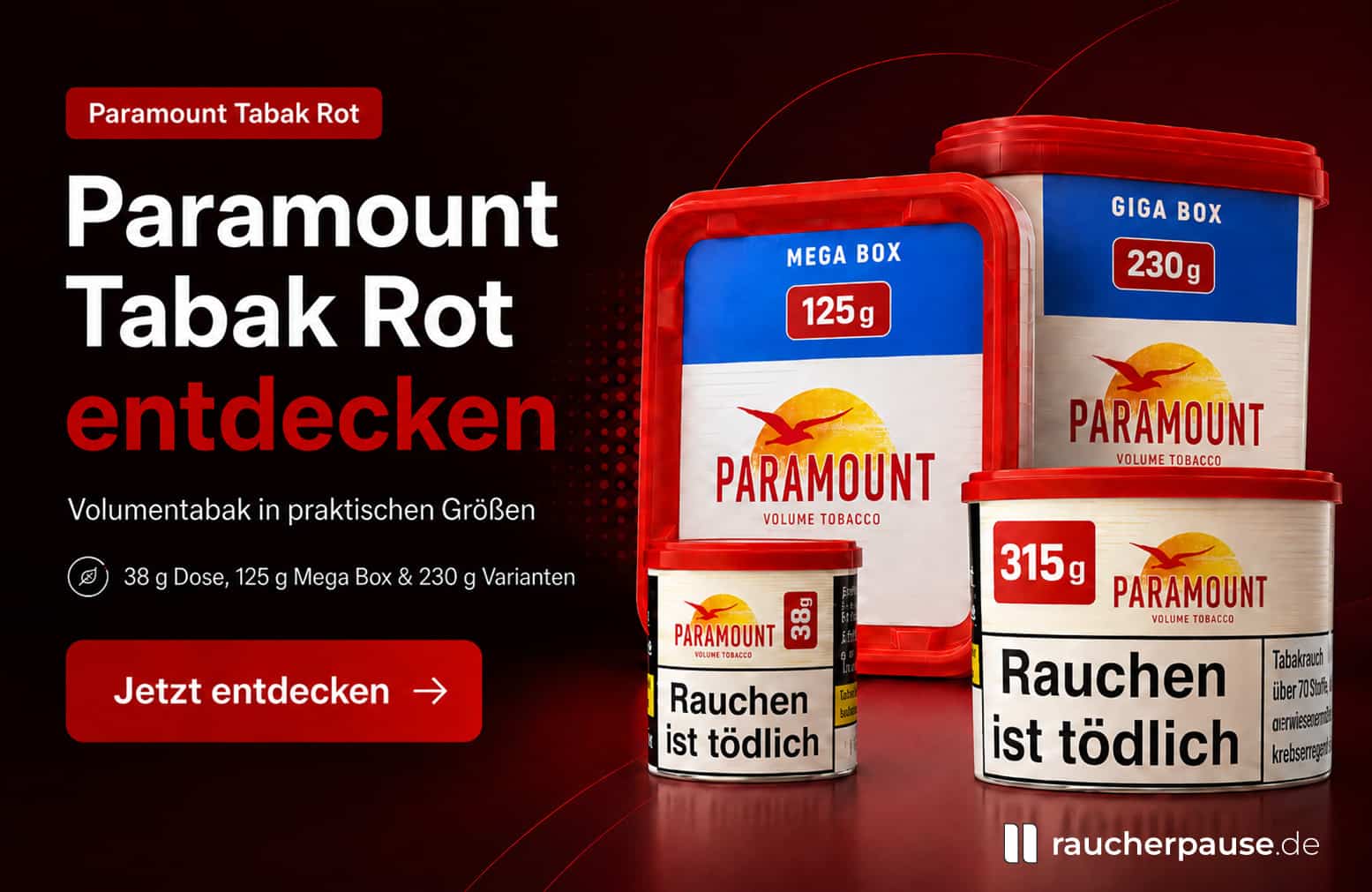Paramount Rot Tabak kaufen