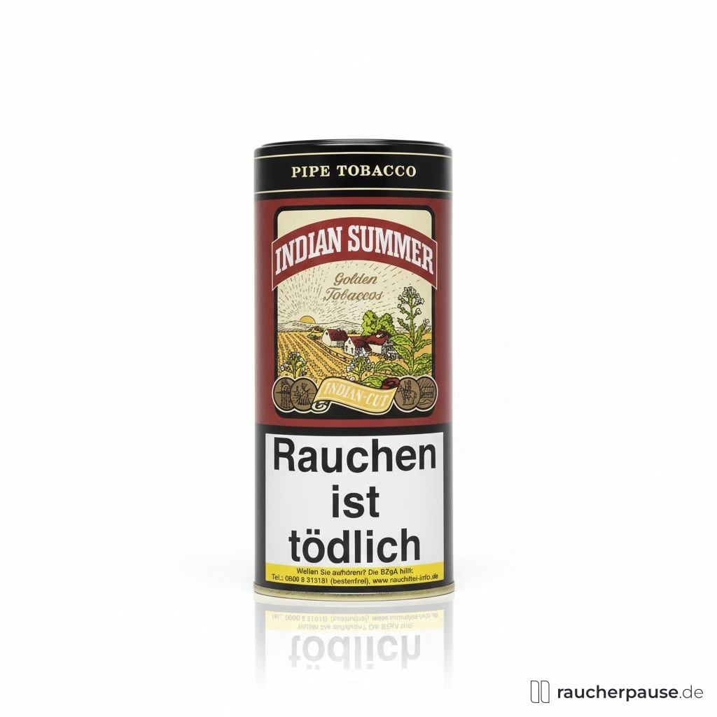 Indian Summer Pfeifentabak | 50g Pouch | Virginia, Burley, Black Cavendish