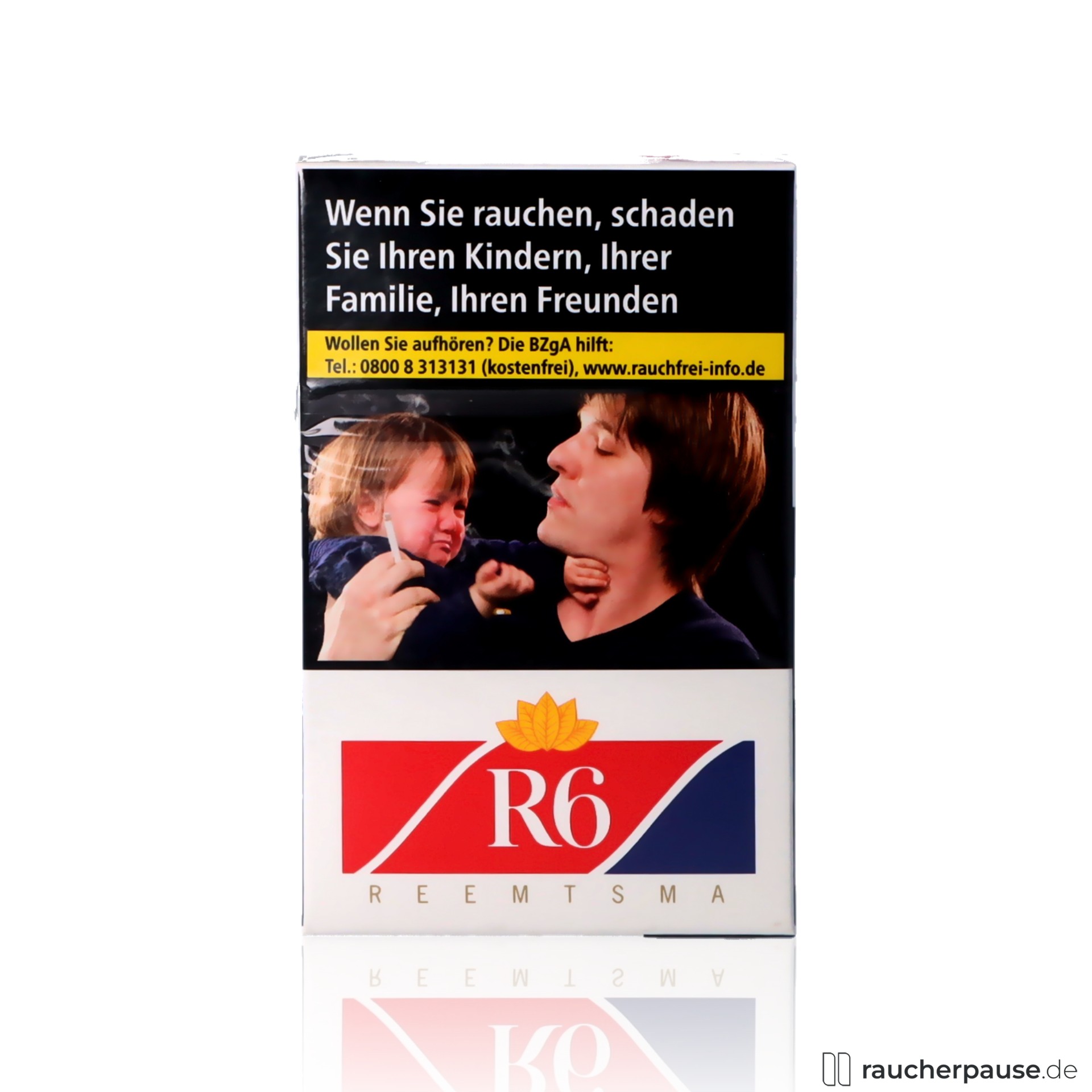 R6 Original Pack Zigaretten | 20 Stk. pro Packung | King Size Format R6 Original Pack Zigaretten | 20 Stk. pro Packung | King Size Format