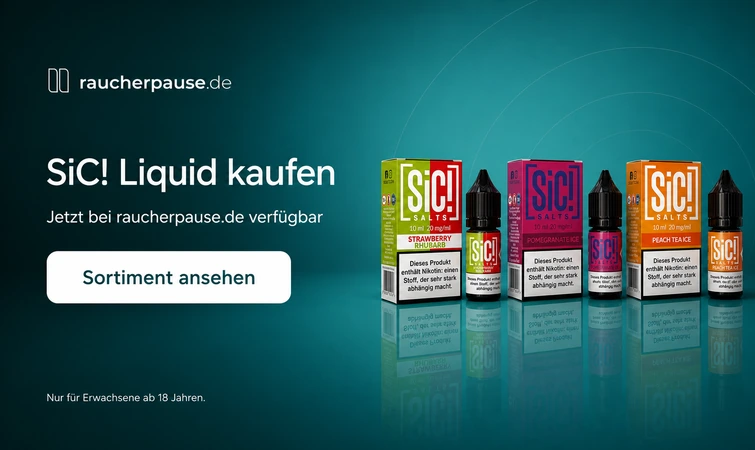 SiC Liquid Sortiment bei raucherpause.de