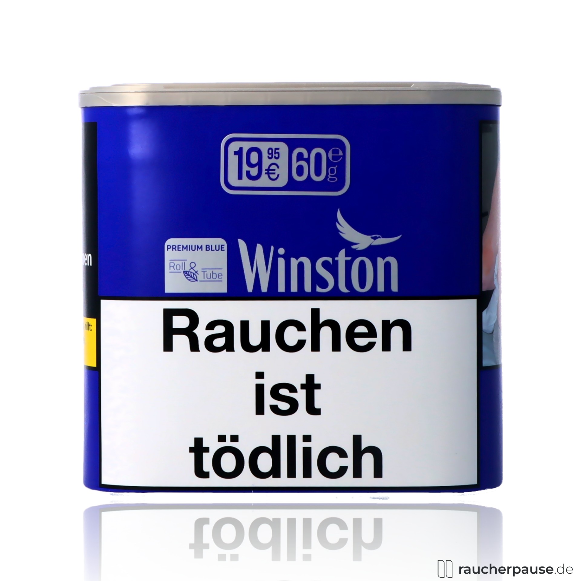 Winston Blue Small Tabak | 60g Dose | American Blend | Milder Volumentabak
