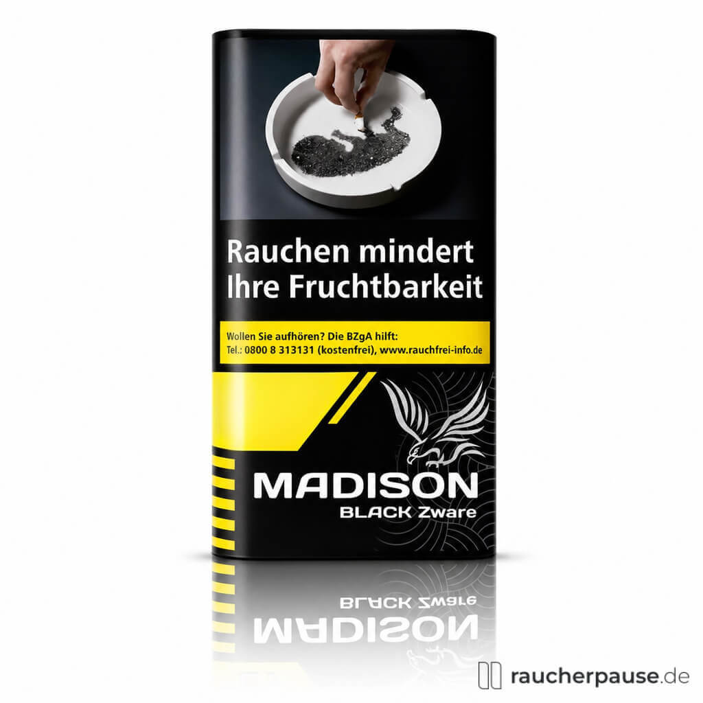 Madison Black Zware | 30g Pouch | Feinschnitt