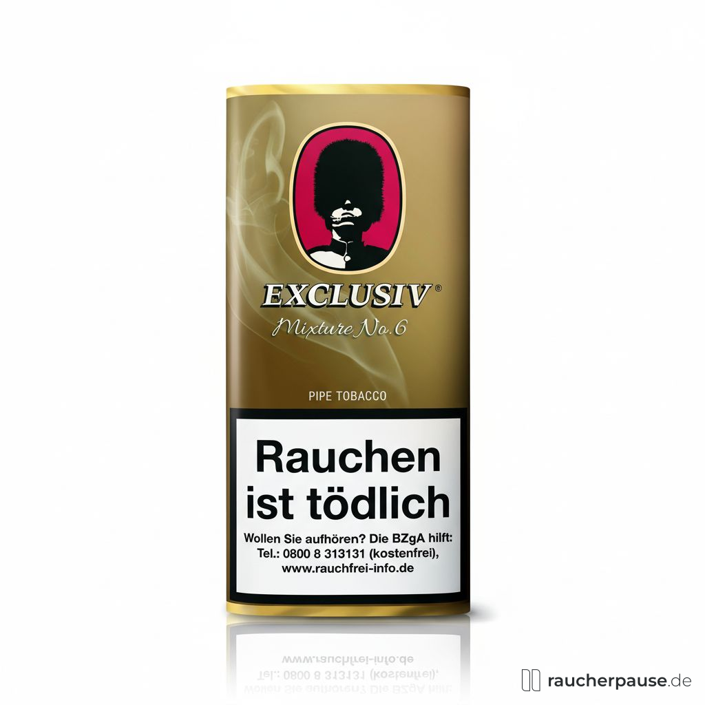 Exclusiv Mixture No.6 Pfeifentabak | 50g Pouch| Kirsche & Sherry Aroma