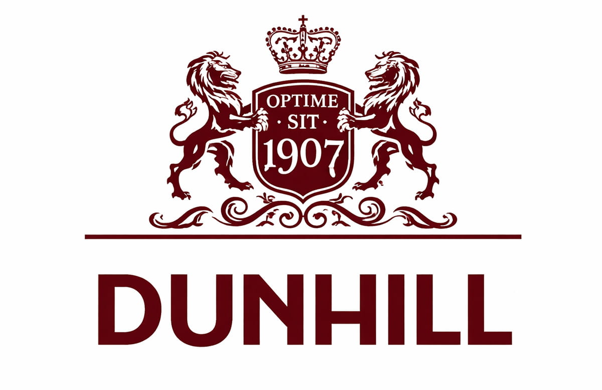 Dunhill Zigaretten Logo – Premium Tabakmarke seit 1907