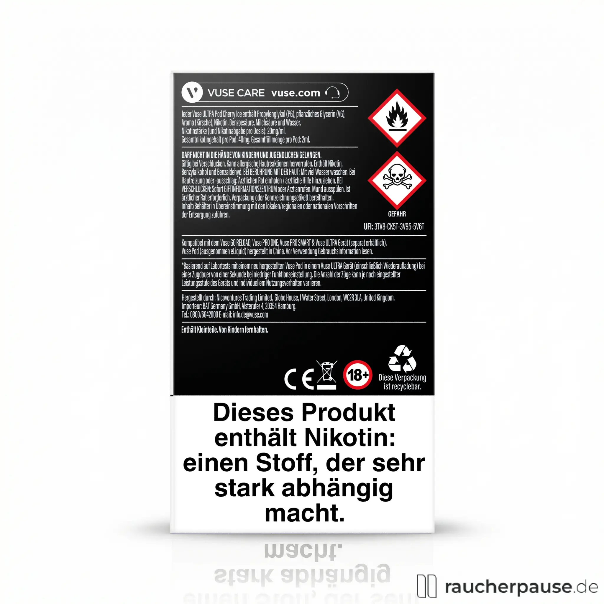 vuse ultra pods kaufen Vuse Ultra Pods alle Sorten main image 1