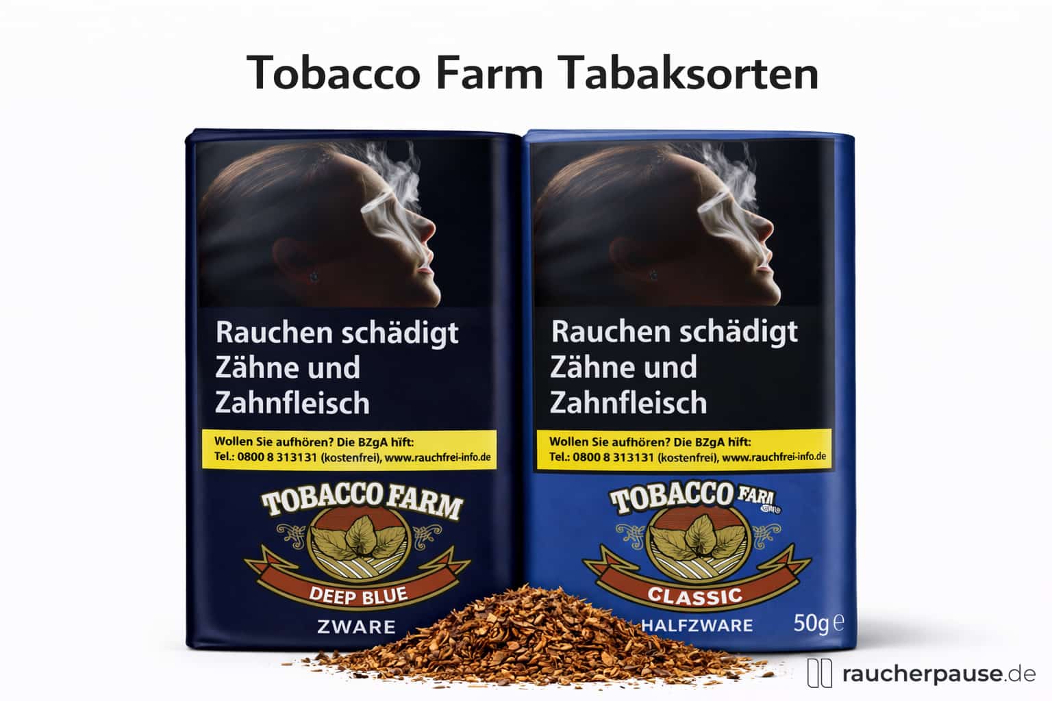 Tobacco Farm Tabaksorten Zware und Halfzware im Überblick