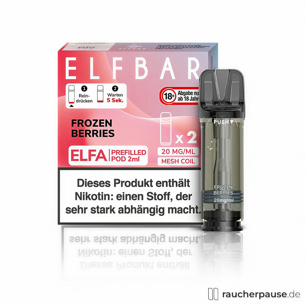 ELFBAR ELFA Frozen Berries Pods | 2er Pack | 20mg Nikotin
