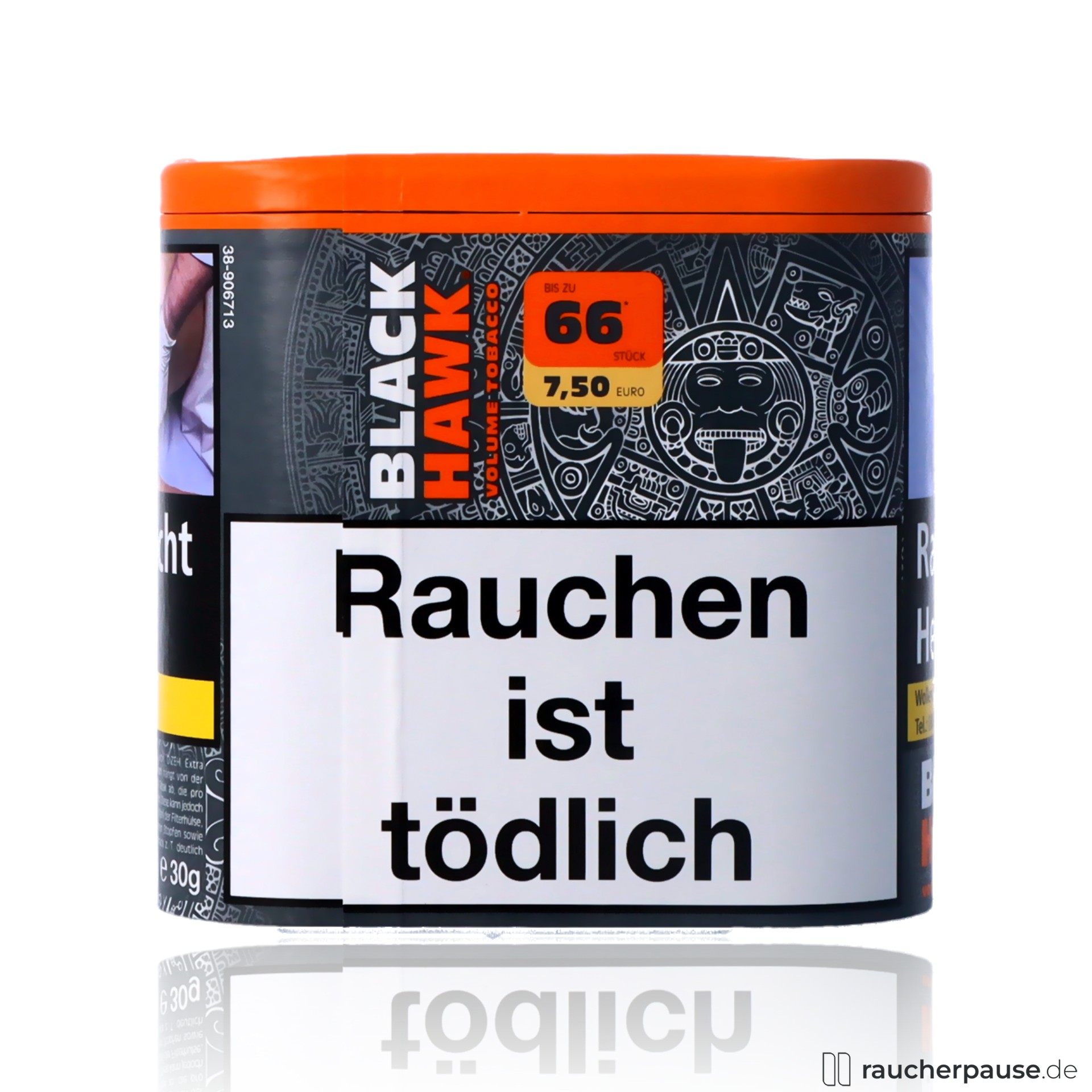 Black Hawk Volumentabak | 30g Dose | American Blend | Stark & Würzig