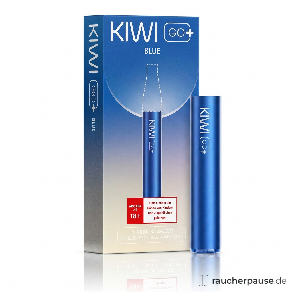 KIWI GO+ Blue Device | 500 mAh Akku | Prefilled Pod-System