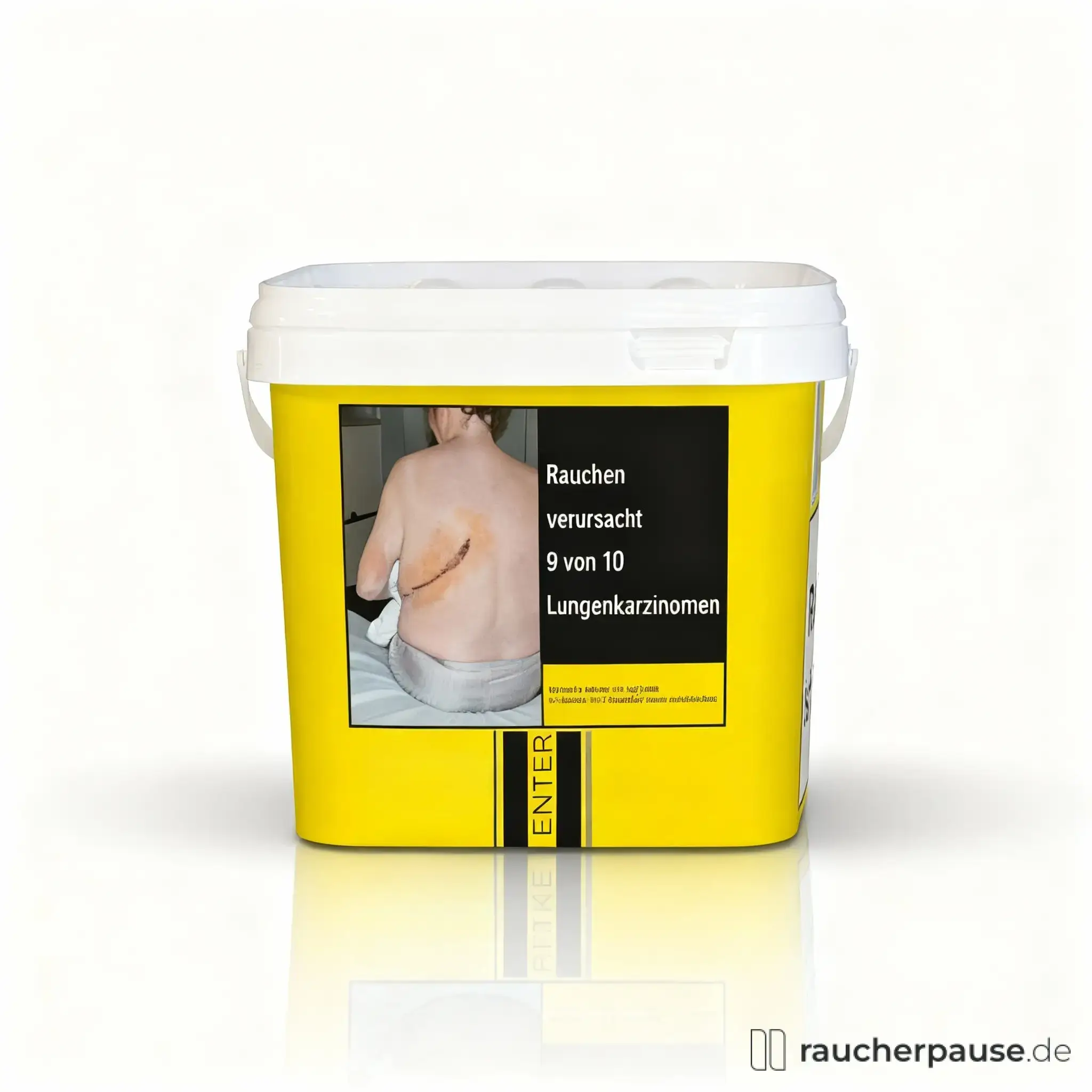 ENTER Volumentabak 250g Box | American Blend Zigarettentabak mit Virginia, Burley & Orient | Ergiebig & Ideal zum Stopfen