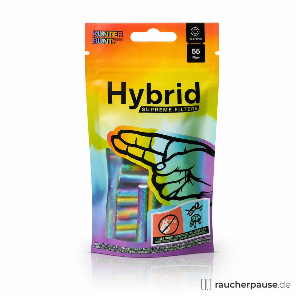 Hybrid Supreme Filter Rainbow 6,4 mm | 55 Stück