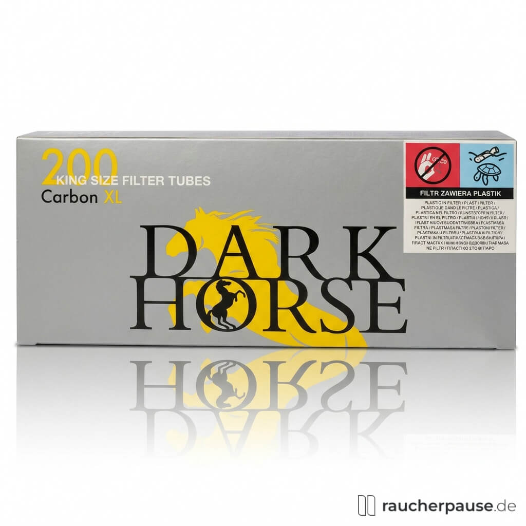 Dark Horse Carbon XL Dual Filterhülsen 24 mm | 200 Stück