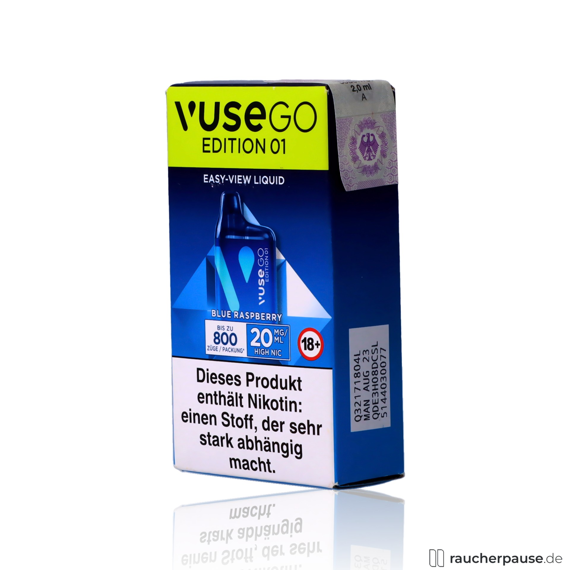 Vuse Go Blue Raspberry BLUE - BLUE RASPBERRY PREFILLED POD KIT BY VUSE GO RELOAD Blue Blue Raspberry Vuse Go Reload Kit | 3 Pods For 15 Ecigwizard Vuse Go Blue Raspberry BLUE - BLUE RASPBERRY PREFILLED POD KIT BY VUSE GO RELOAD Blue Blue Raspberry Vuse Go Reload Kit | 3 Pods For 15 Ecigwizard