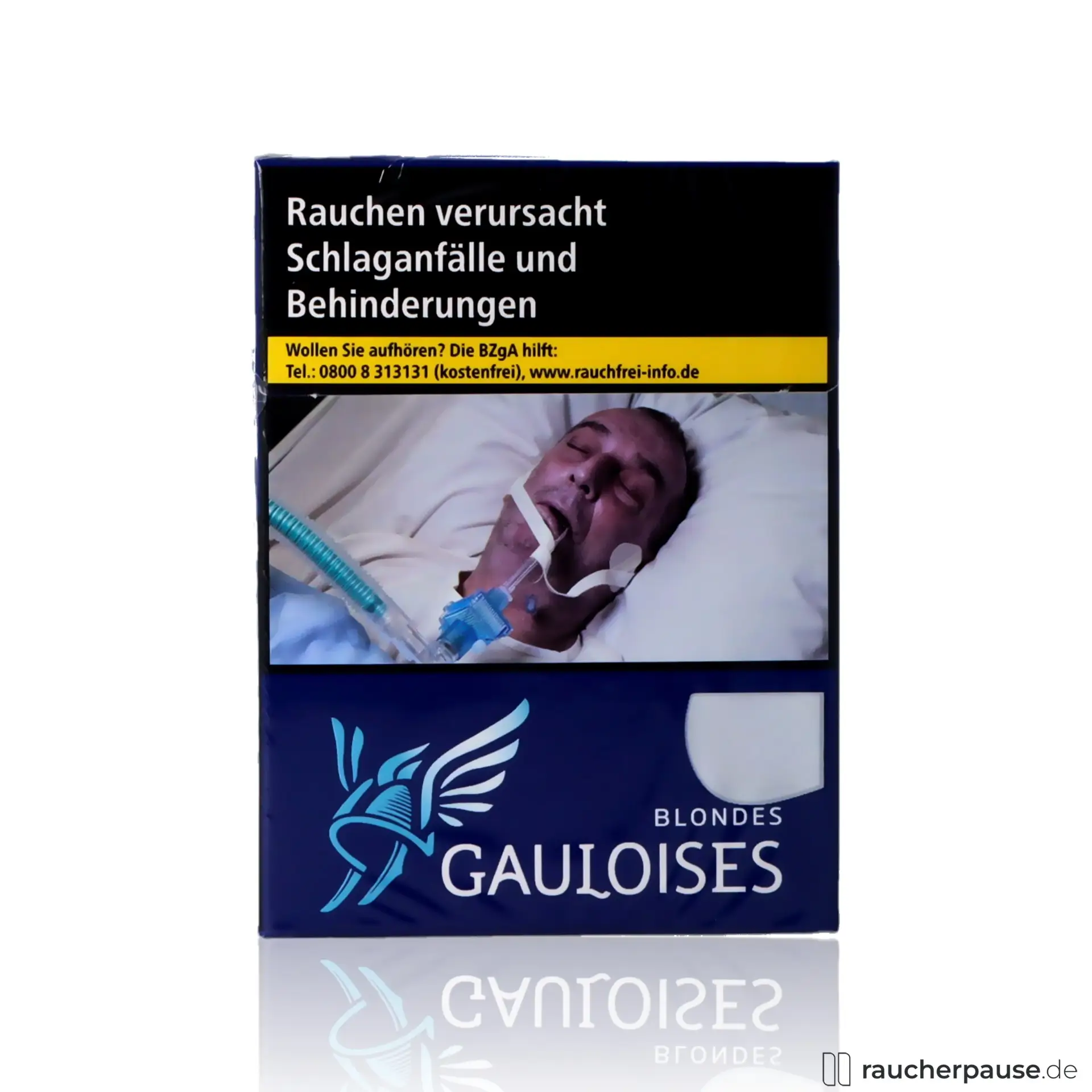 Gauloises Blondes Blau Zigaretten | 22 Stk. pro Packung | Intensiv-würziger Geschmack