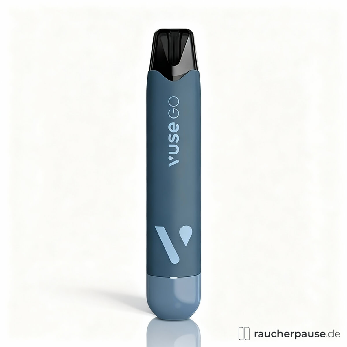 Vuse Go Reload Pen Black | Wiederaufladbares Pod-System | Elegantes Design & Zugautomatik Farbe: Schwarz