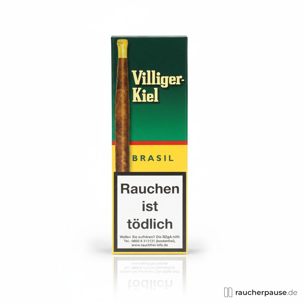 Villiger-Kiel Brasil Zigarillos | 20er Pack | Virginia, Brasil, Java | Maduro-Deckblatt Villiger-Kiel Brasil Zigarillos | 20er Pack | Virginia, Brasil, Java | Maduro-Deckblatt