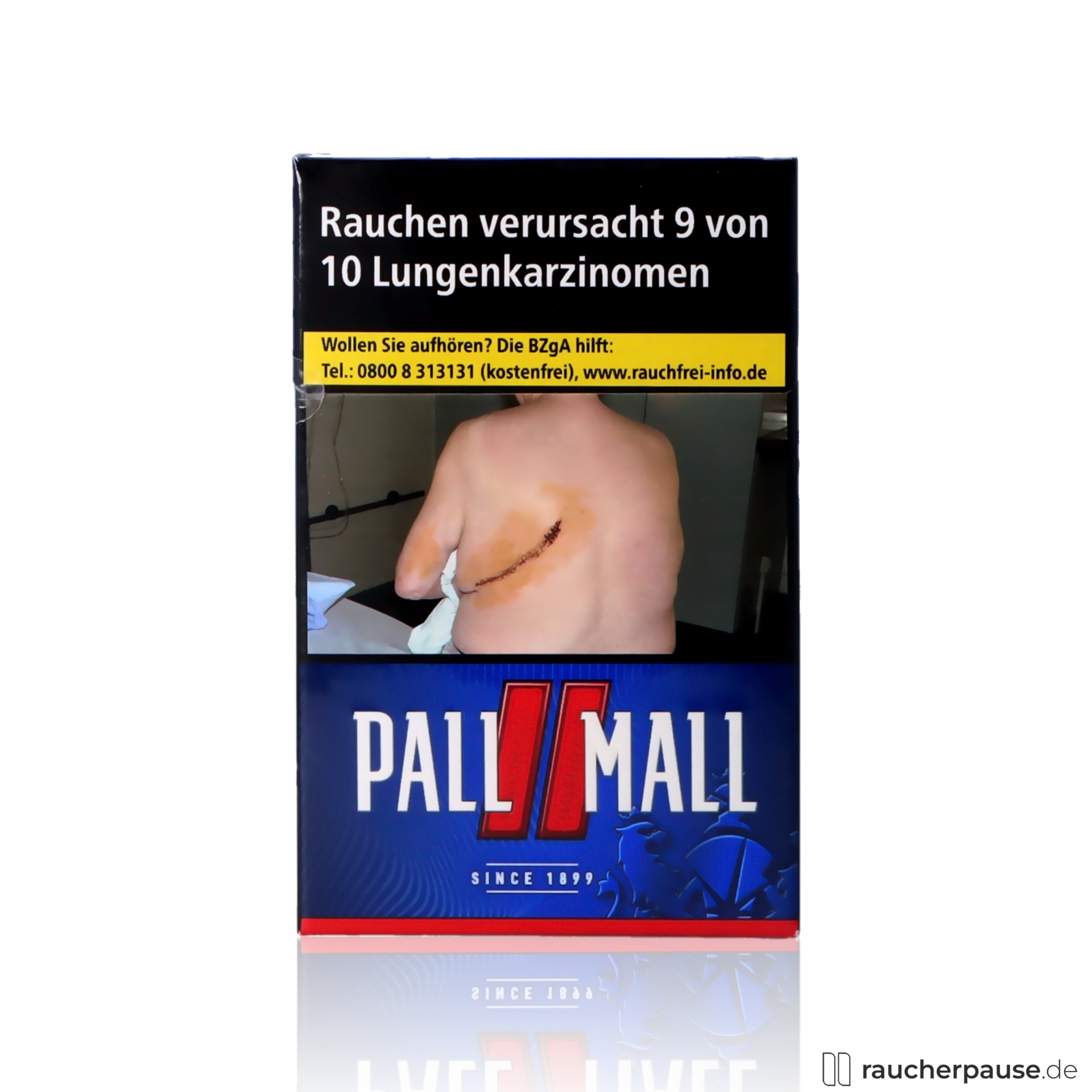 Pall Mall Red OP Zigaretten | 20 Stk. pro Packung | Kräftiger Geschmack