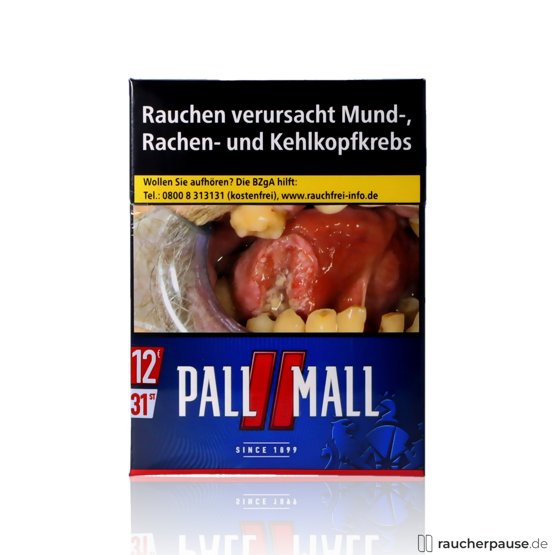 Pall Mall Red Super Zigaretten | 31 Stk. pro Packung | Intensiver Geschmack