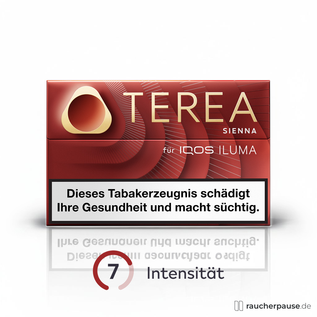 Terea Sienna Tabaksticks für IQOS Iluma | 20 Stück |Holziger Geschmack