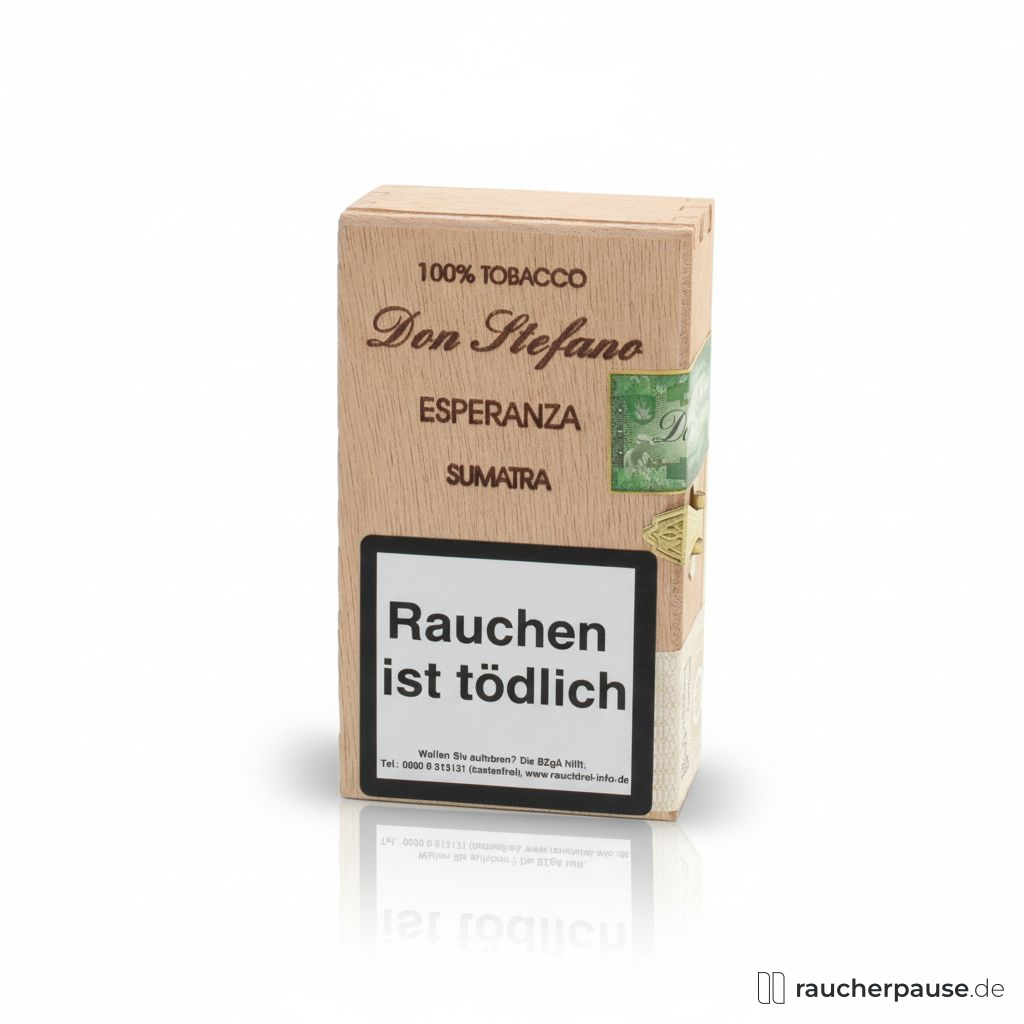 Don Stefano Esperanza Sumatra Cigarillos | 10er Pack | Java & Sumatra Tabak