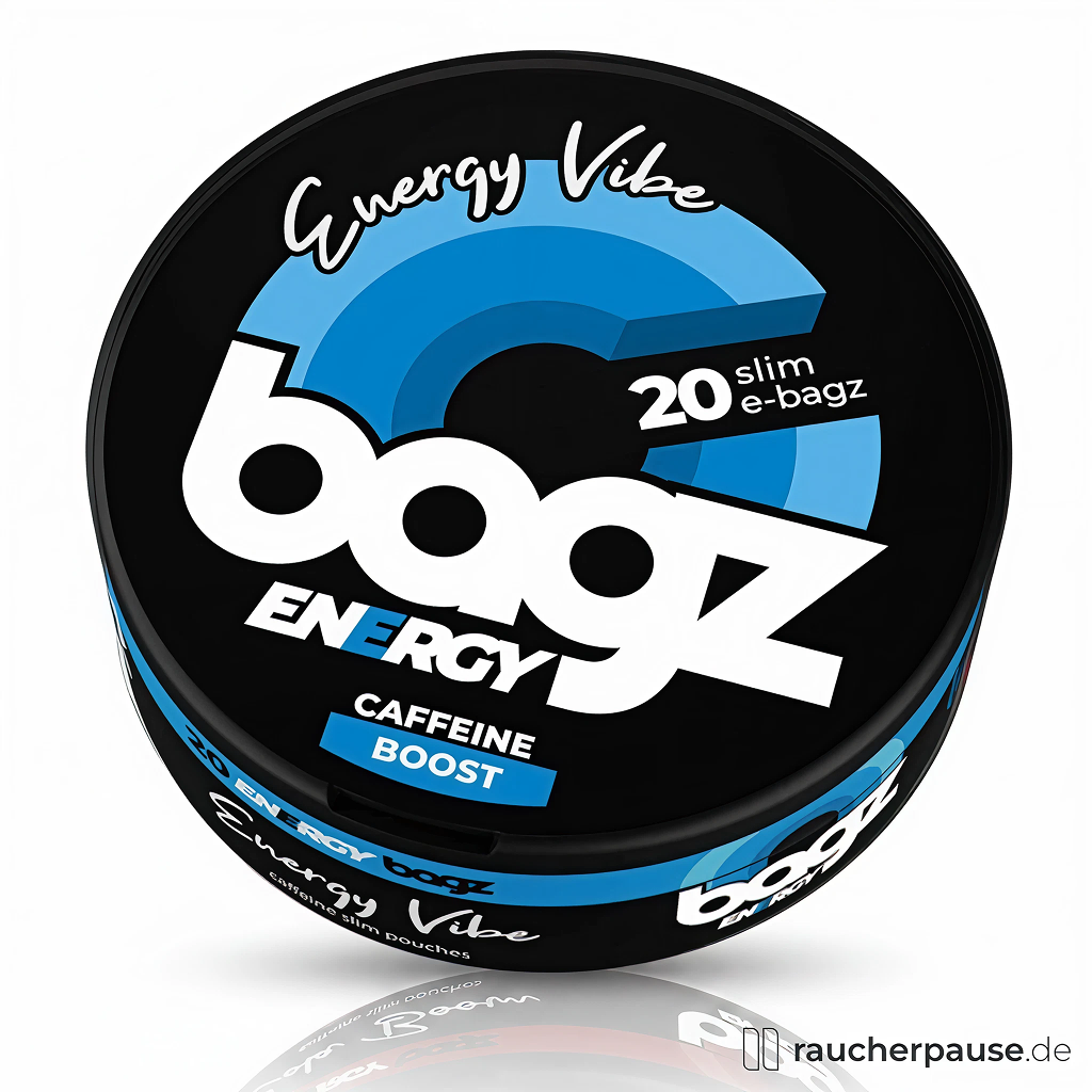 BAGZ Energy Vibe Koffein Pouches mit frischem Geschmack