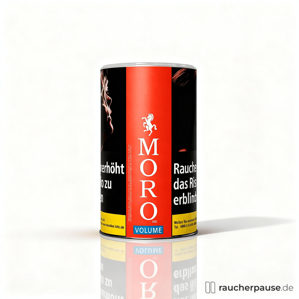 Moro Rot Volumentabak | 85g Dose | Virginiatabak für Selbstdreher