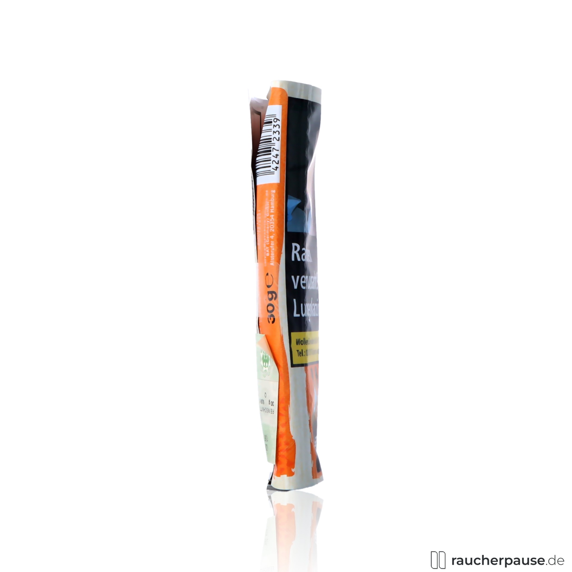 javaanse jongens classic drehtabak 30g ohne aromazusaetze , packshot seitlich