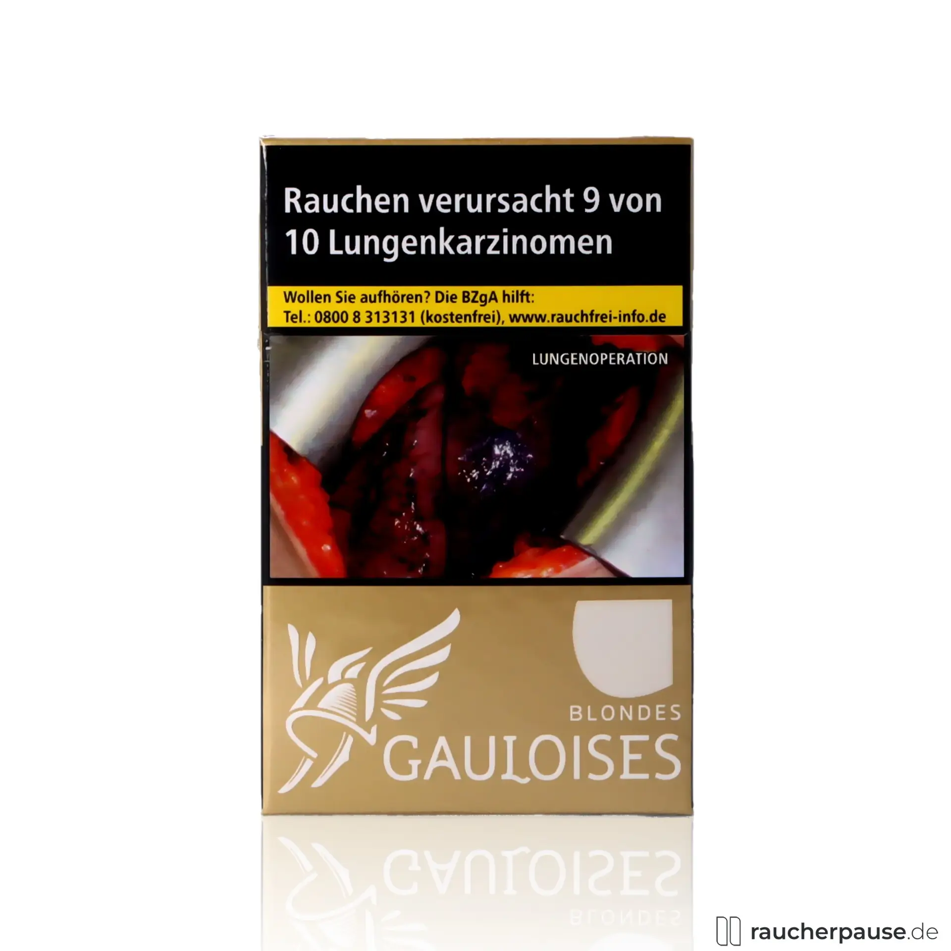 Gauloises Gold Zigaretten | 20 Stk. pro Packung | Mild-würziger Geschmack