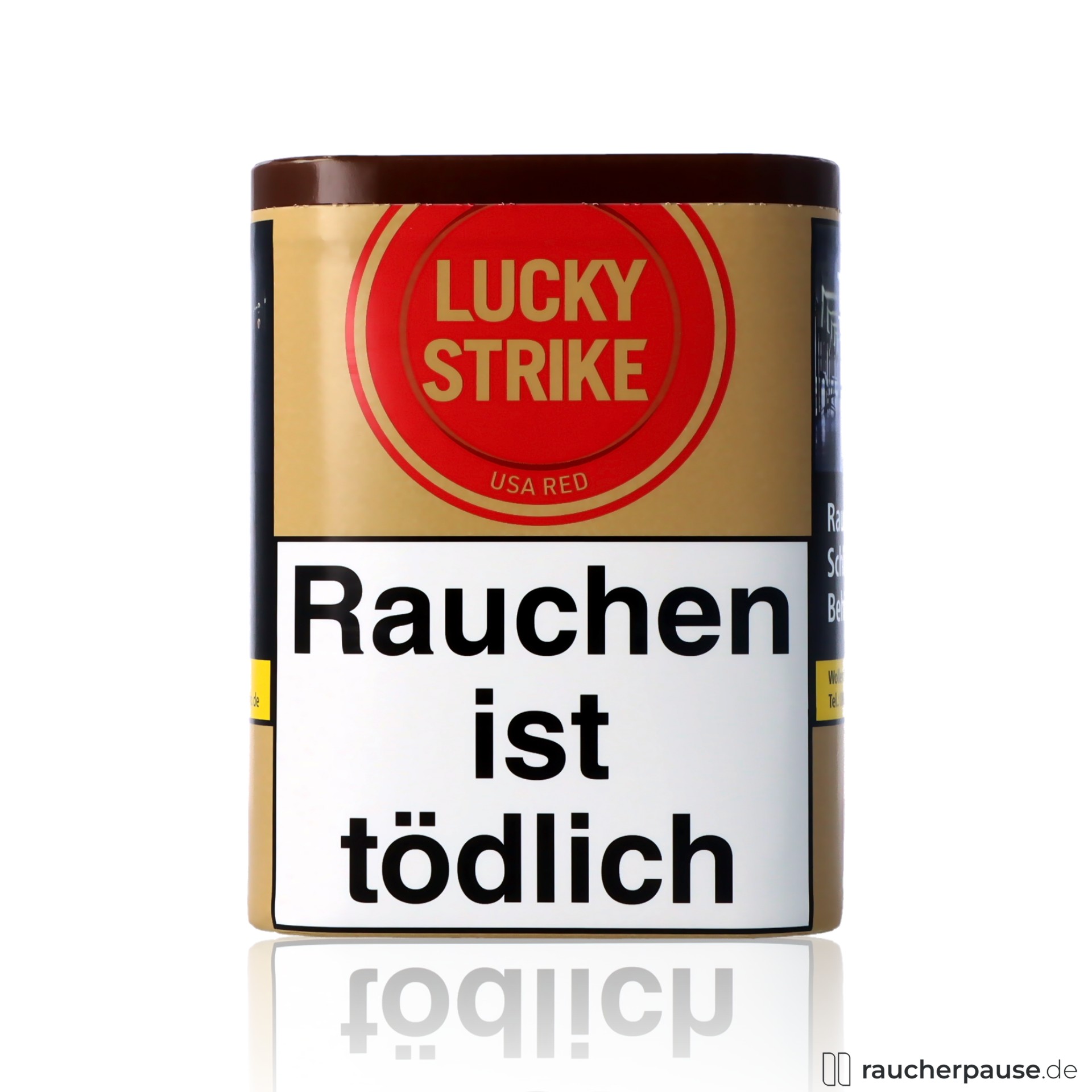 Lucky Strike Origins USA Red | Zigarettentabak 64g Dose | Ohne Zusatzstoffe