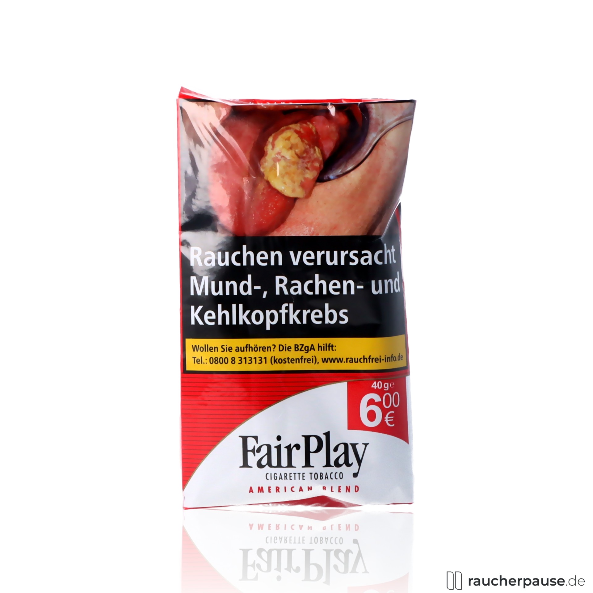FairPlay American Blend | Volumentabak 40g | Stopftabak Pouch