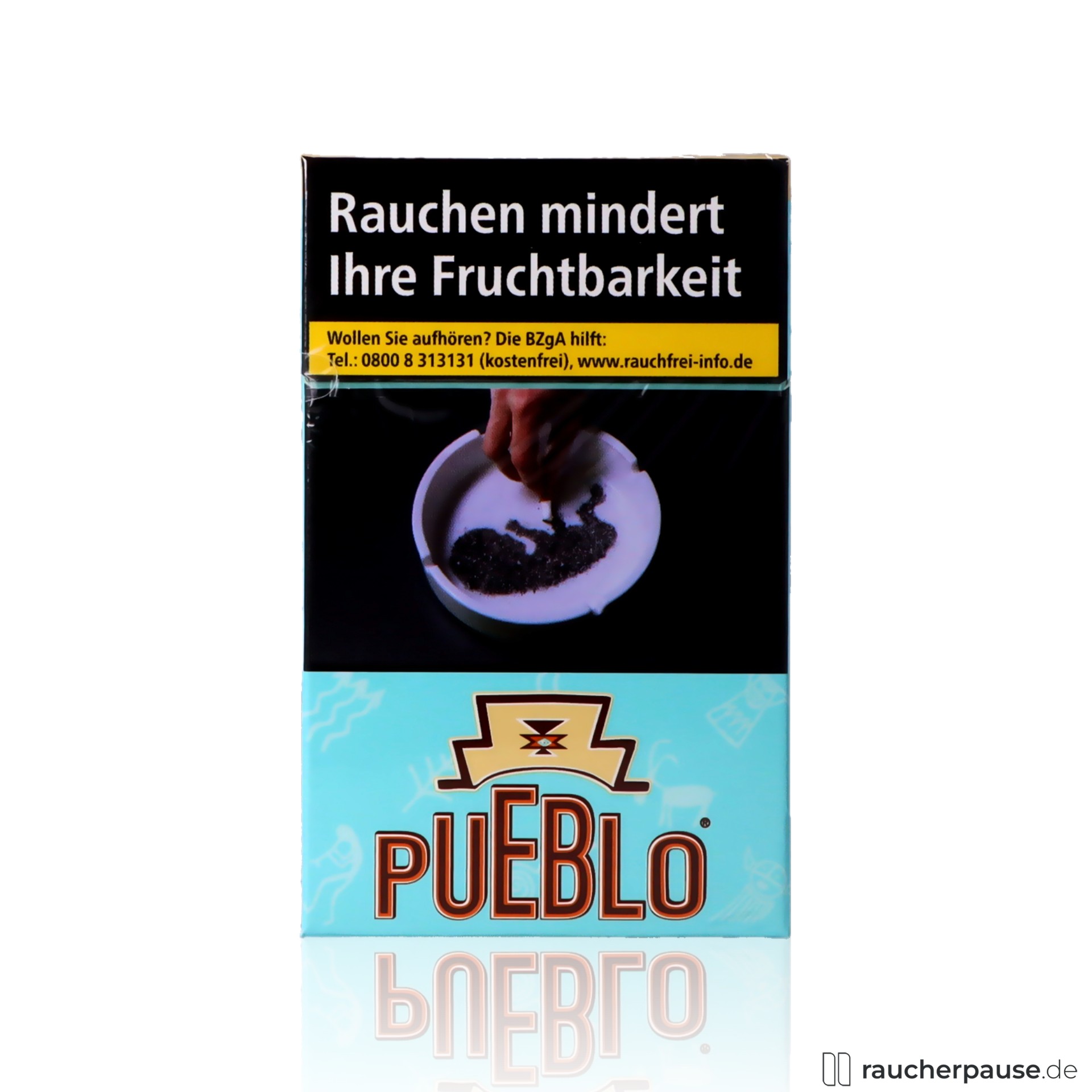 Pueblo Blue Zigaretten | 20 Stk. pro Packung | Ohne Zusätze