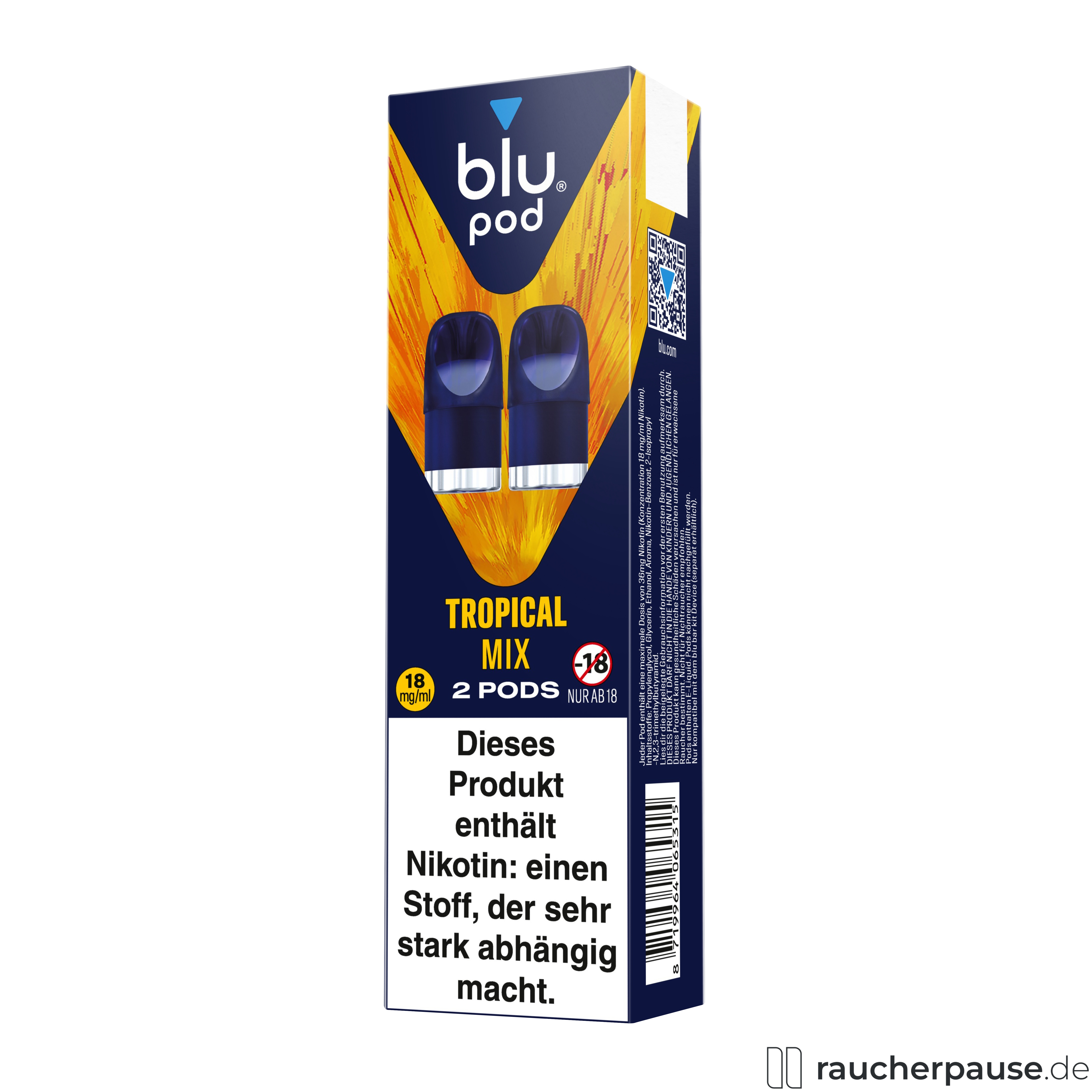 blu, blu pod tropical mix , packshot vorderseite