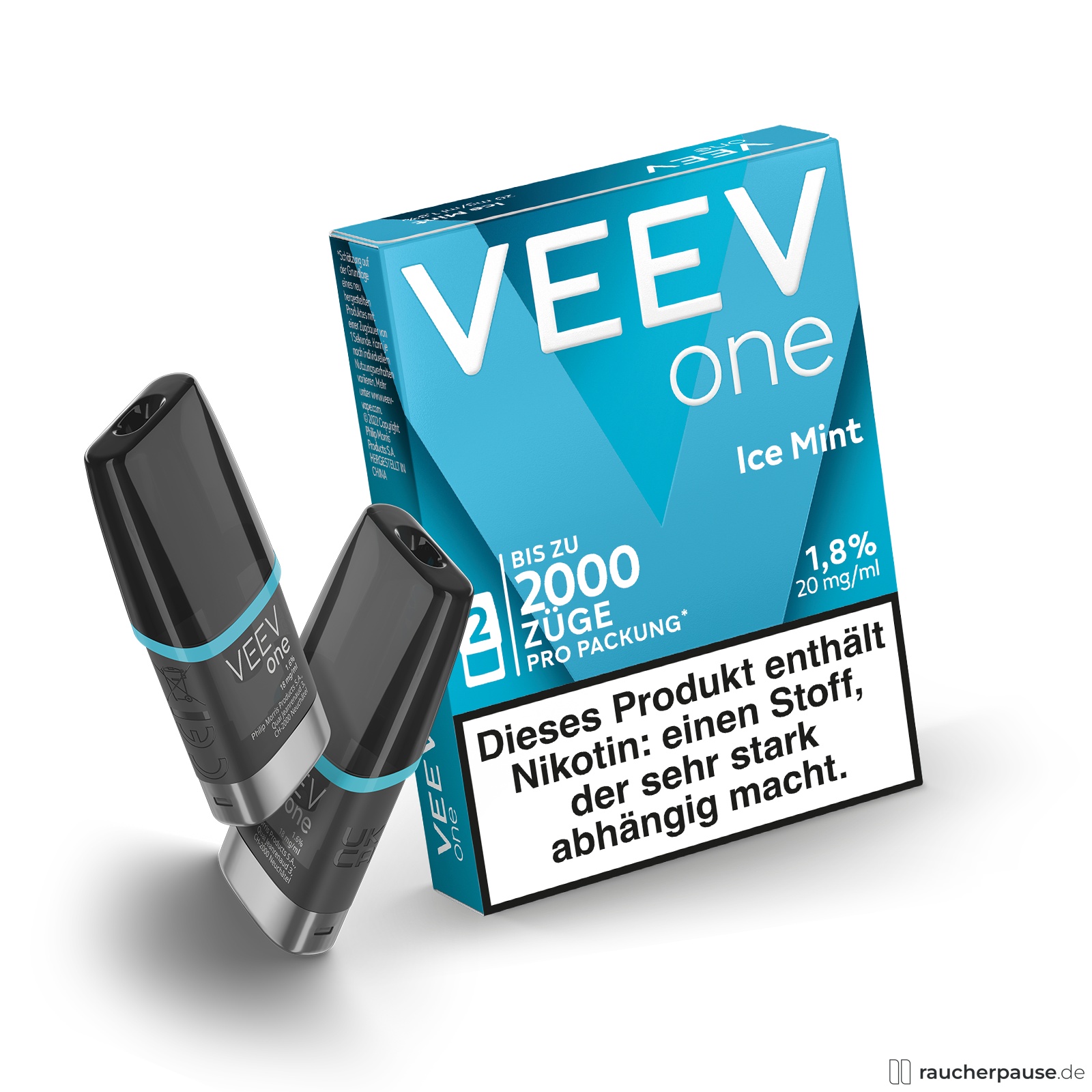 VEEV One Ice Mint Pods 20mg online kaufen | raucherpause.de VEEV One Ice Mint Pods 20mg online kaufen | raucherpause.de
